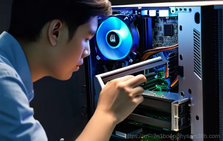 흥인동 THREAD_STUCK_IN_DEVICE_DRIVER - **Prompt:** A young adult, looking incredibly frustrated and disappointed, sits in a dimly lit home ...