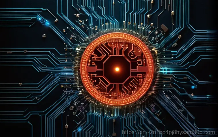 홍파동 STATUS_KERNEL_CONNECTION_TIMEOUT - A focused male software developer in his late 20s, wearing casual work clothes, sits hunched over a ...