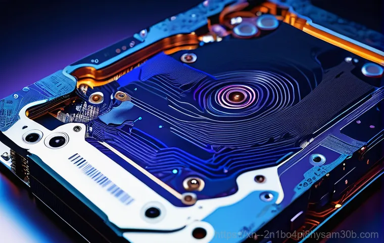 상면 STATUS_FILE_READ_FAILURE - A person (gender-neutral, perhaps a young adult or professional) sits at a modern desk, looking inte...