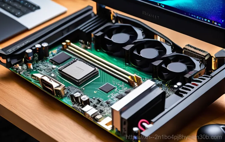 후암동 THREAD_STUCK_IN_DEVICE_DRIVER - A close-up of a computer monitor displaying a bright blue screen with the prominent error message "T...