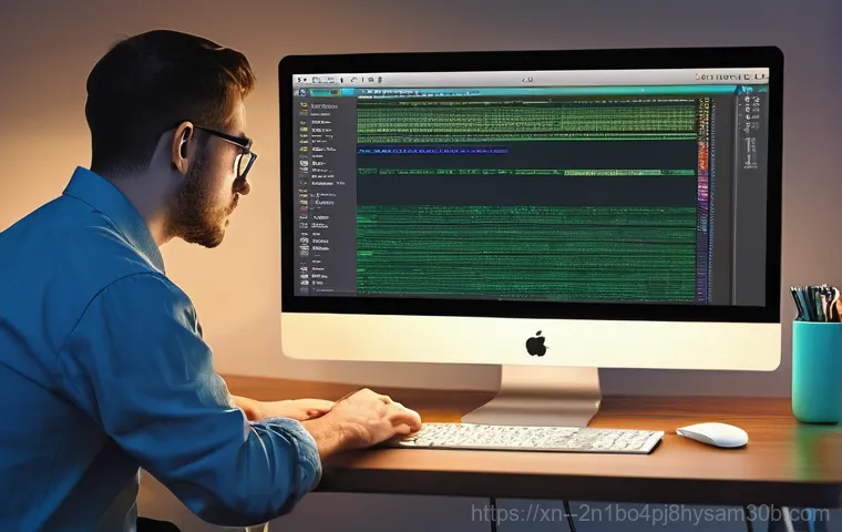 송파동 해킨토시 재설치 포맷  초기화 - A close-up shot of a young adult, looking visibly frustrated and stressed, with their hands running ...