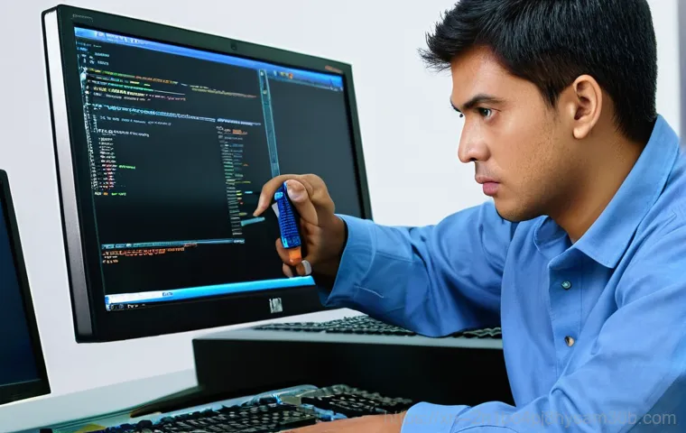 사리현동 ATTEMPTED_EXECUTE_OF_NOEXECUTE_MEMORY - **Image Prompt:** A young adult, male or female, dressed in comfortable pajamas, sits hunched over a...