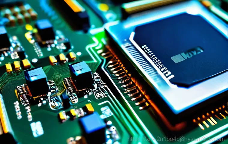 행신동 STATUS_KERNEL_HEAP_CORRUPTION - **Image Prompt 1: The Frustration of a Blue Screen Error**
    A close-up shot of a modern computer ...