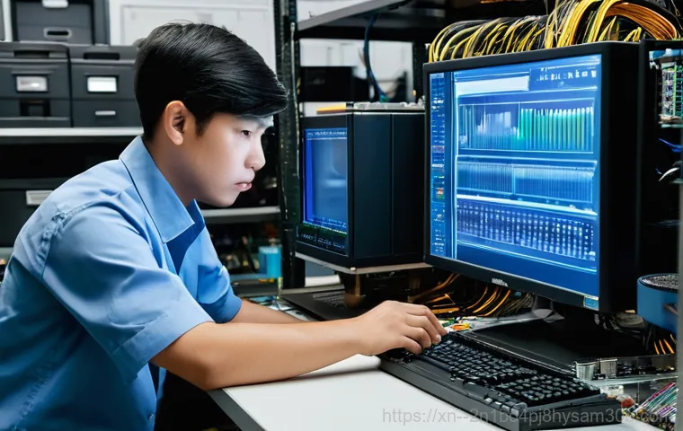 훈정동 ACPI_BIOS_ERROR - **Prompt:** A highly detailed, macro-level digital art illustration of a computer motherboard. Focus...