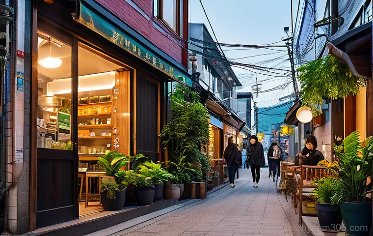 동선동 STATUS_PRIVILEGED_INSTRUCTION - A picturesque view of Seongbukcheon Stream during full cherry blossom season in Seoul. The stream ba...