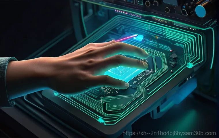 홍익동 DPC_WATCHDOG_VIOLATION - **Prompt 1: The Frustrated User and the Blue Screen**
    "A candid, slightly overhead shot of an ad...