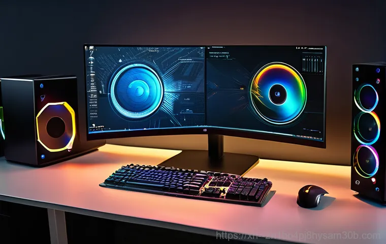 난향동 server출장방문수리점 - A friendly and professional computer technician (mid-30s to 40s, male or female, dressed in a clean,...