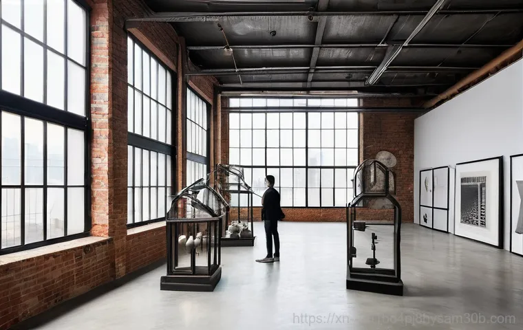 성수동 STATUS_PAGEFILE_MISSING - A serene and captivating hidden alley in Seongsu-dong, Seoul. The narrow pathway is bordered by anci...