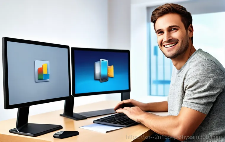 문래동 STATUS_FILE_WRITE_FAILURE - A stylized digital art representation showing a computer screen with fractured, glitching files and ...