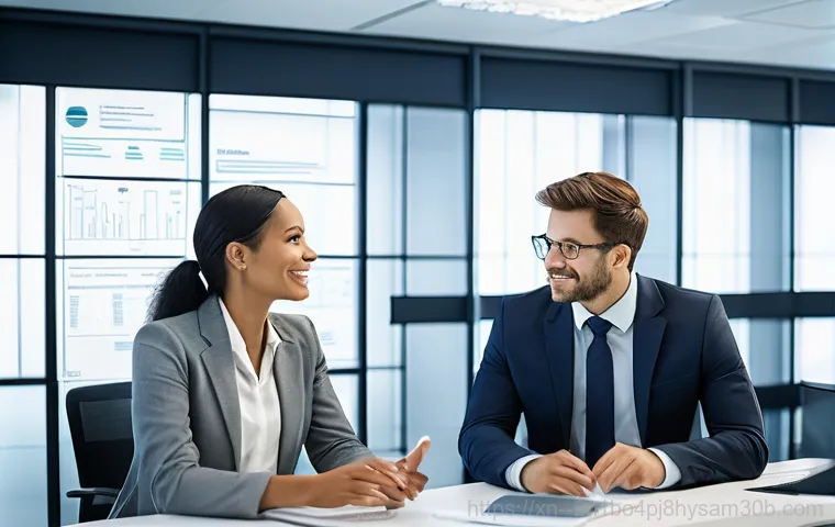 청진동 서버출장방문수리점 - A close-up, dramatic shot focusing on a female business executive, mid-30s, in a sophisticated busin...