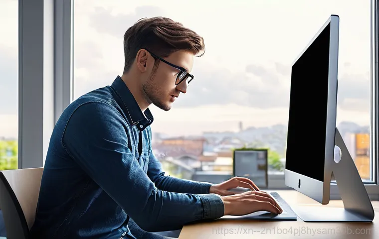 사직동 해킨토시 재설치 포맷  초기화 - **Prompt 1: System Overload and Frustration**
    A young adult, wearing comfortable casual clothes,...