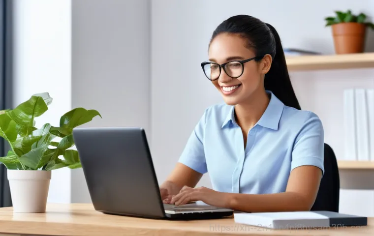 중대동 INACCESSIBLE_BOOT_DEVICE - **Image Prompt 2: Diagnosing PC Cables**
    A close-up shot of an adult's hands (wearing a short-sl...