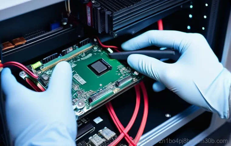 수궁동 STATUS_KERNEL_BOOT_DRIVE_ERROR - A young adult, dressed in casual clothes, sits at a desk in a modern home office, staring at a compu...