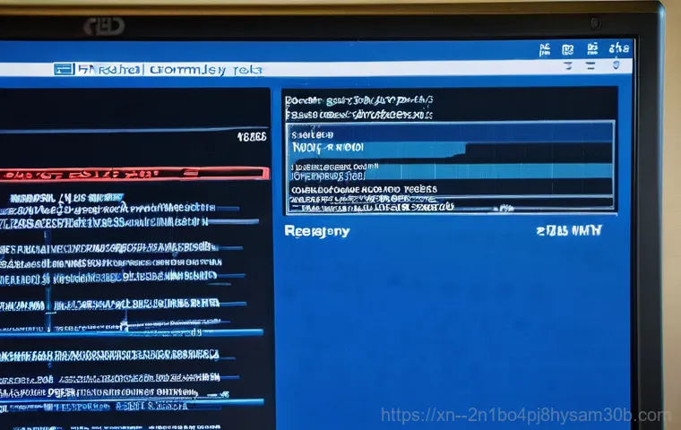 일산 REGISTRY_ERROR - A person (wearing casual jeans and a t-shirt) sits at a modern desk, looking frustrated at a compute...