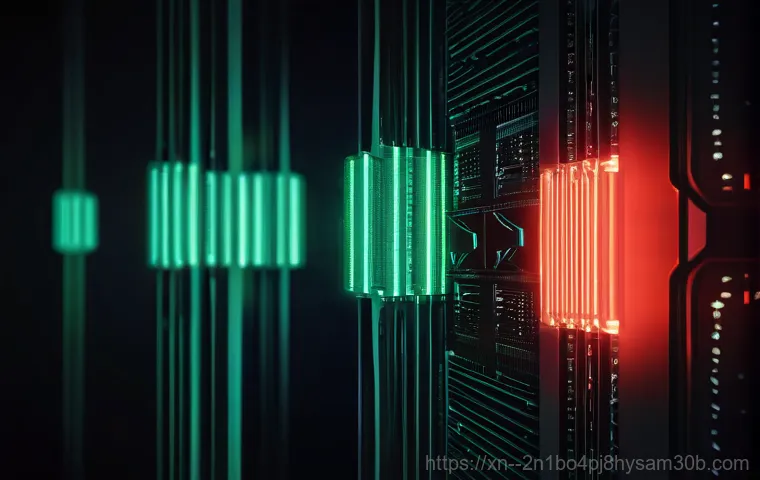 율현동 STATUS_KERNEL_INIT_FAILURE - **Image Prompt 2: Corrupted Connections and Glitching Hardware**
    "A highly detailed, almost macr...