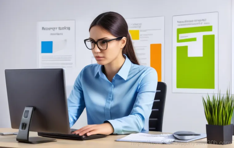 동대문 UNMOUNTABLE_BOOT_VOLUME - A person, wearing a clean, light-colored t-shirt and work gloves, is carefully re-seating a SATA cab...