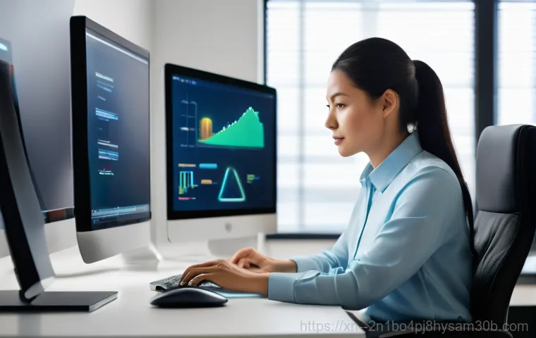 회현동 STATUS_KERNEL_INIT_FAILURE - **Prompt:** A person in their late 20s, dressed in casual, modest clothing, is sitting at a desk in ...