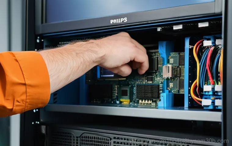 홍은동 DRIVER_POWER_STATE_FAILURE - A medium shot capturing a person, visibly frustrated, with both hands running through their hair, lo...