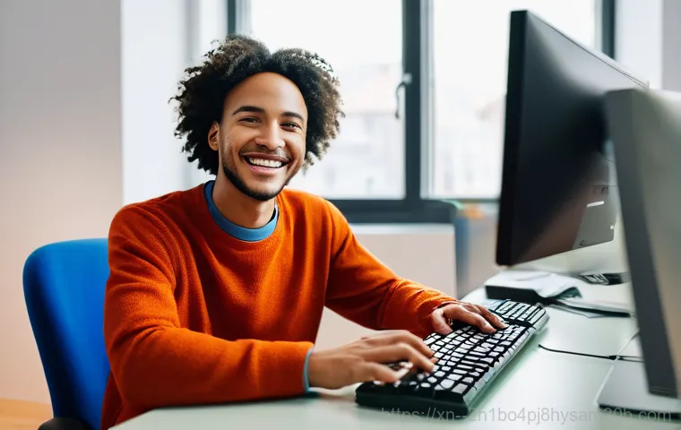 송포동 pc복구중 - **Image Prompt 1: Sudden PC Shutdown During Work**
    A professional-looking adult in a modern home...