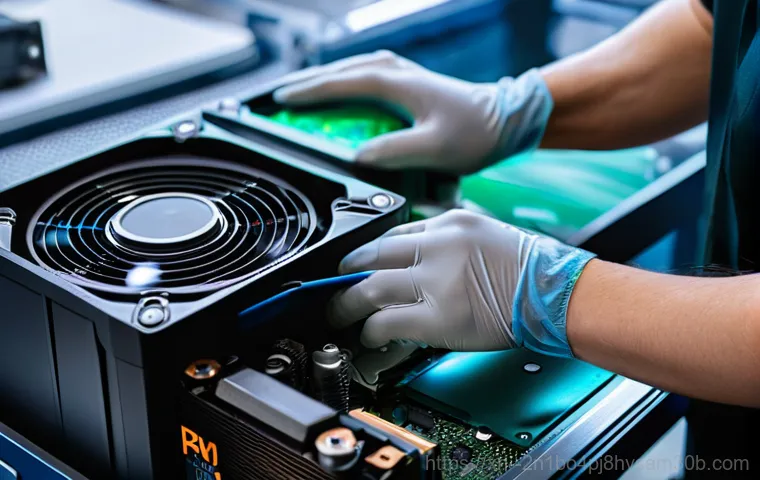 북아현동 워크스테이션출장방문수리점 - A professional male computer technician, wearing a clean, branded polo shirt and work trousers, meti...