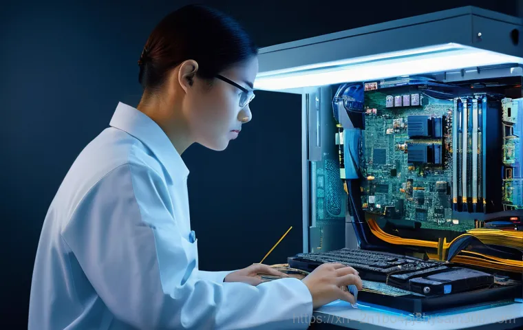 삼양동 WATCHDOG_VIOLATION - **A Young Person's Frustration with a Blue Screen**
    A realistic, detailed portrait of a young ad...