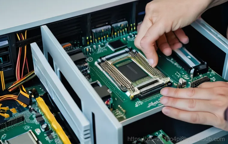 동화동 STATUS_KERNEL_BLOCKED - A frustrated young adult sits at a modern desk, eyes wide with dismay, staring intently at a desktop...