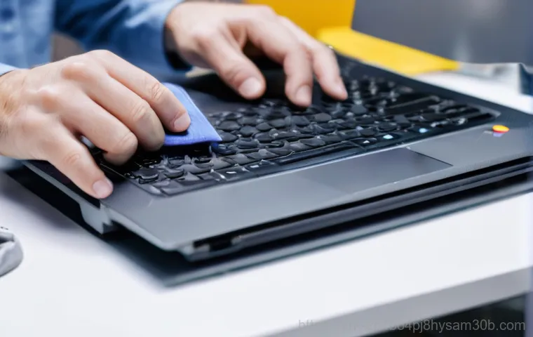 산천동 HARDWARE_INTERRUPT_STORM - A detailed, aesthetic close-up shot of the internal components of a high-performance desktop compute...