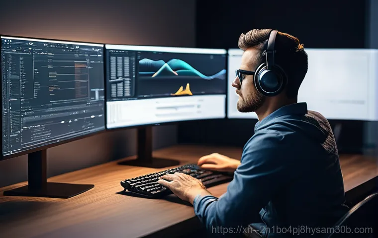 송정동 오버클럭 뚜따 - **Prompt:** A meticulous, close-up composition showcasing essential computer hardware components on ...