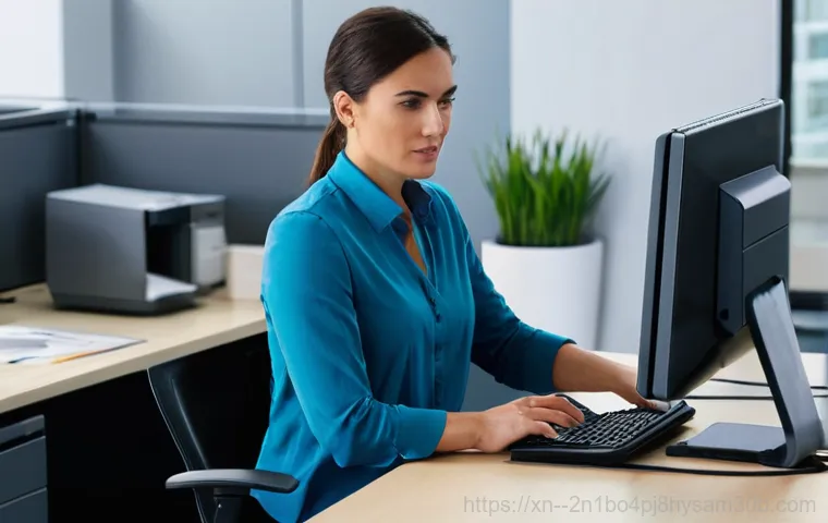 송정동 네트워크구축 설정 및 세팅오류해결 - **Prompt 1: Professional Office Network Installation**
    A wide shot of a modern, bright office sp...