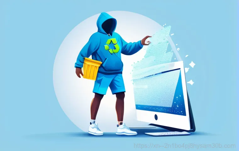 남대문 STATUS_DISK_FULL - **Prompt:** A frustrated young person, dressed in casual attire (t-shirt and jeans), stares wide-eye...