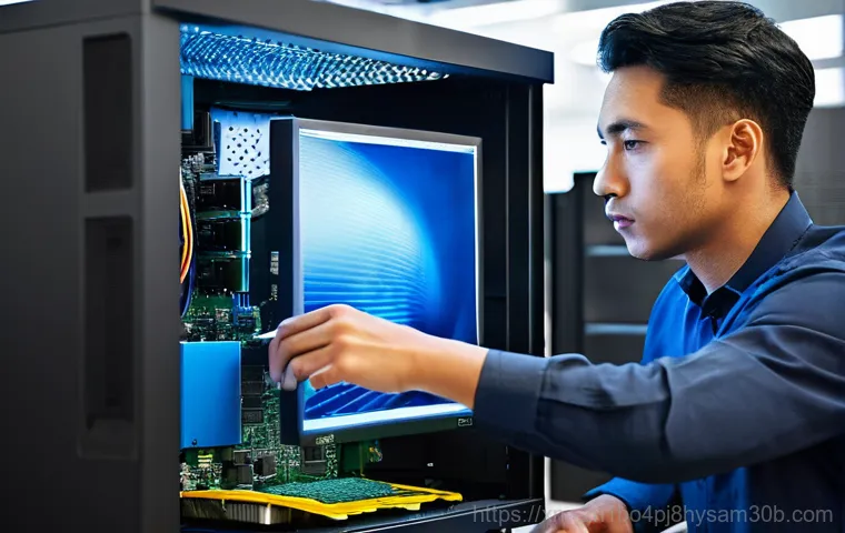 자곡동 ATTEMPTED_EXECUTE_OF_NOEXECUTE_MEMORY - An abstract and futuristic digital art representation of computer memory and data flow. Glowing blue... 자곡동 ATTEMPTED_EXECUTE_OF_NOEXECUTE_MEMORY - An abstract and futuristic digital art representation of computer memory and data flow. Glowing blue...