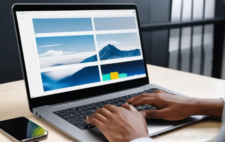 돈암동 ubuntu재설치 포맷 초기화 - A gender-neutral young adult sits at a home office desk, looking exasperatedly at a computer monitor... 돈암동 ubuntu재설치 포맷 초기화 - A gender-neutral young adult sits at a home office desk, looking exasperatedly at a computer monitor...