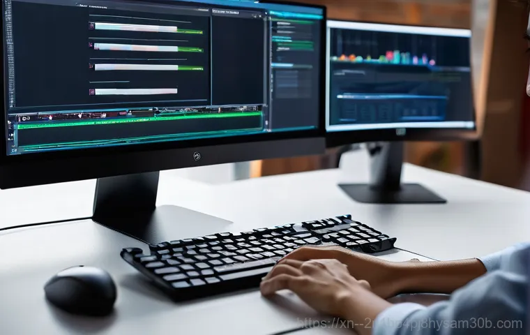 고봉동 VIDEO_DRIVER_INIT_FAILURE - **A sudden blue screen error:** A casually dressed adult (male or female) sits at a modern desk, loo... 고봉동 VIDEO_DRIVER_INIT_FAILURE - **A sudden blue screen error:** A casually dressed adult (male or female) sits at a modern desk, loo...