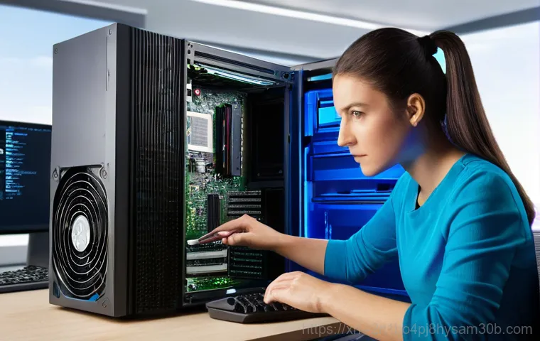 대덕동 BOOTMGR is missing - **Prompt:** A young adult, gender-neutral, looking at a black computer screen that prominently displ...