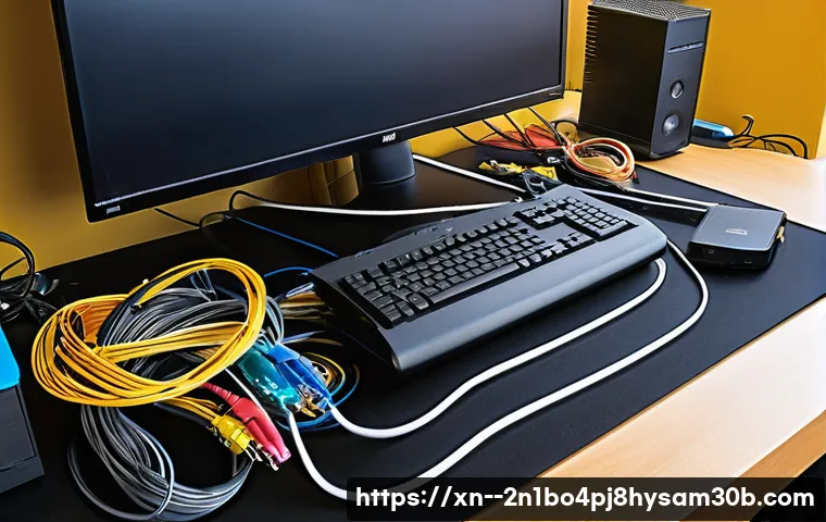 신내동 컴퓨터 모니터 먹통! 케이블 연결 확인으로 새 생명 불어넣는 꿀팁 3 신내동 케이블연결확인 관련 이미지 1