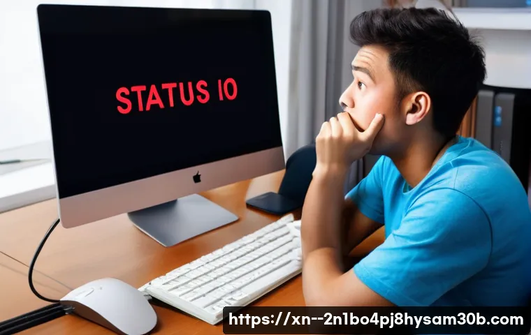 보문동 STATUS_IO_ERROR 당신도 겪고 있다면 꼭 봐야 할 해결책 1
