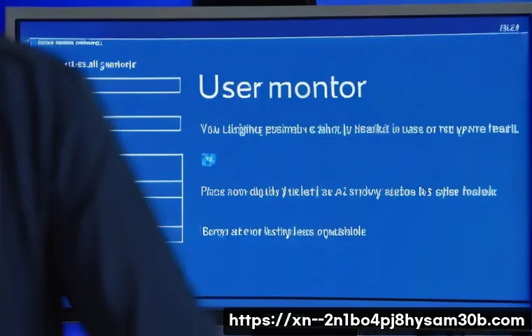 성사동 USER MODE HEALTH MONITOR 블루스크린, 모르면 손해 볼 긴급 해결 꿀팁 5