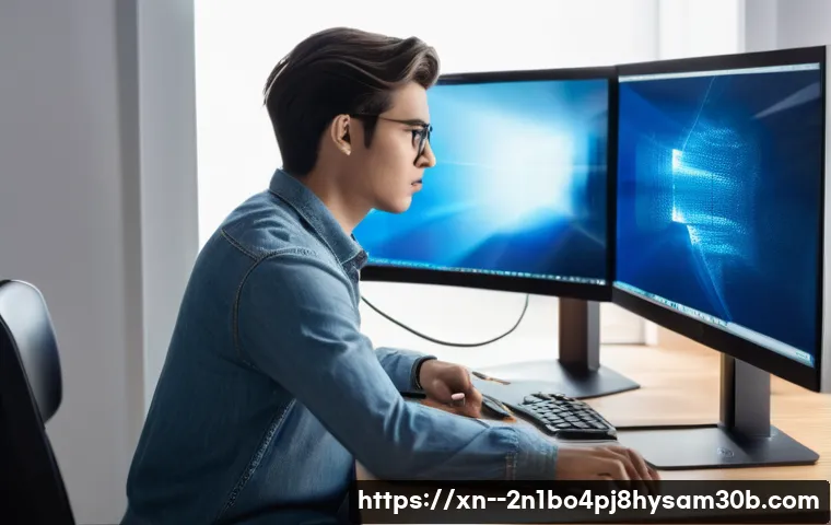 모니터 화면 안 나올 때, 모르면 손해 보는 초간단 해결 꿀팁 5
