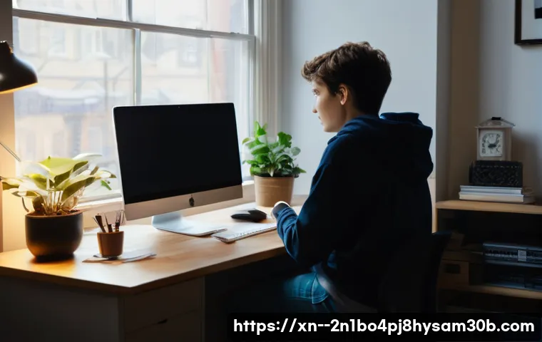 도척면 PC 먹통? 입력신호 없음 경고, 당황 말고 확인해야 할 3가지 1