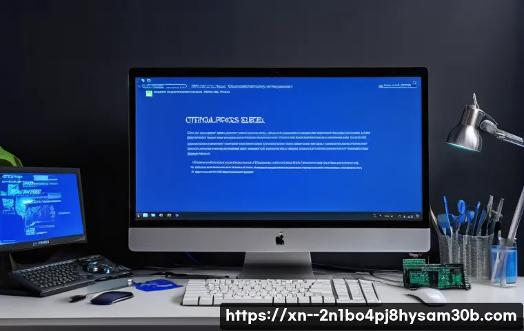 홍은동 CRITICAL_PROCESS_DIED 관련 이미지 1