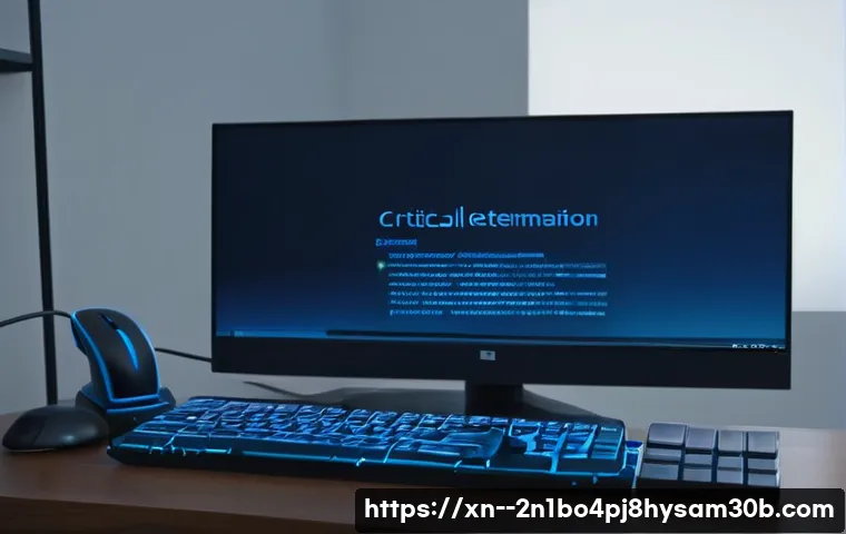 광희동 CRITICAL_OBJECT_TERMINATION 오류 해결하는 5가지 핵심 꿀팁 1