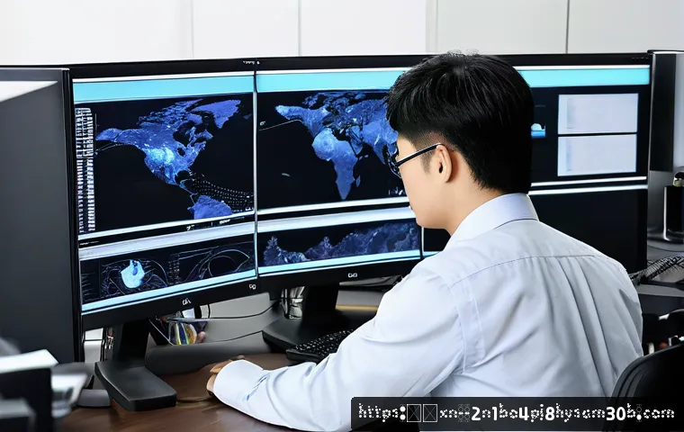 신당동 인근 사무실 모니터 신호 문제 긴급 점검 및 해결 후기 1