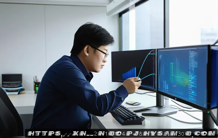 구로구 사무실 모니터 신호 이상 긴급 점검 및 복구 사례 분석 9