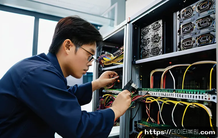 성내동 사무실 전원 문제 해결부터 파워서플라이 교체까지 전문가 긴급 대응 사례 1