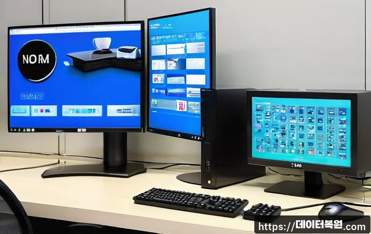 영천동 사무실 모니터 신호 문제 긴급 점검과 해결 후기 1