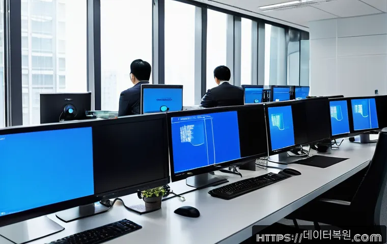한강로 인근 사무실 그래픽 오류 긴급 대응과 블루스크린 문제 완벽 해결 사례 1