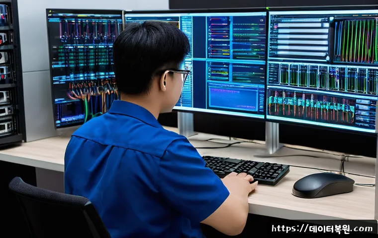 동대문구 사무실 파일서버 긴급출장 수리 및 데이터 복구 사례 분석 1