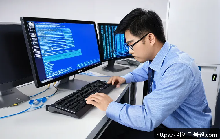 하중동 컴퓨터 블루스크린 증상 긴급 점검 및 사무실 업무 복구 사례 29