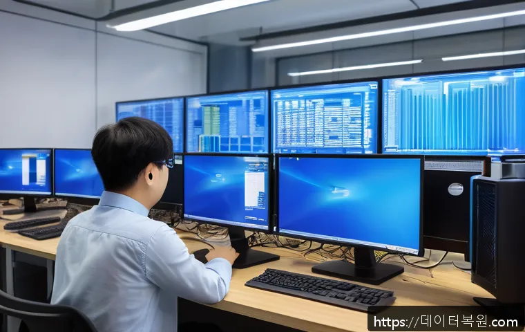은평구 사무실 시스템 블루스크린 원인 분석과 신속 복구 서비스 경험담 1