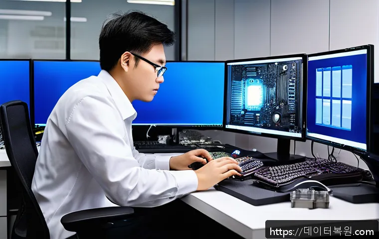 논현동 인근 사무실 KMODE_EXCEPTION_NOT_HANDLED 오류 긴급 복구 및 예방 서비스 후기 1